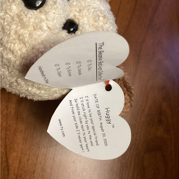 Ty Beanie Baby 'Huggy' the Bear Vintage Rare (8.5 inch) - Picture 9 of 13